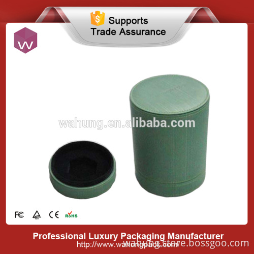 handmade round paper perfume gift box